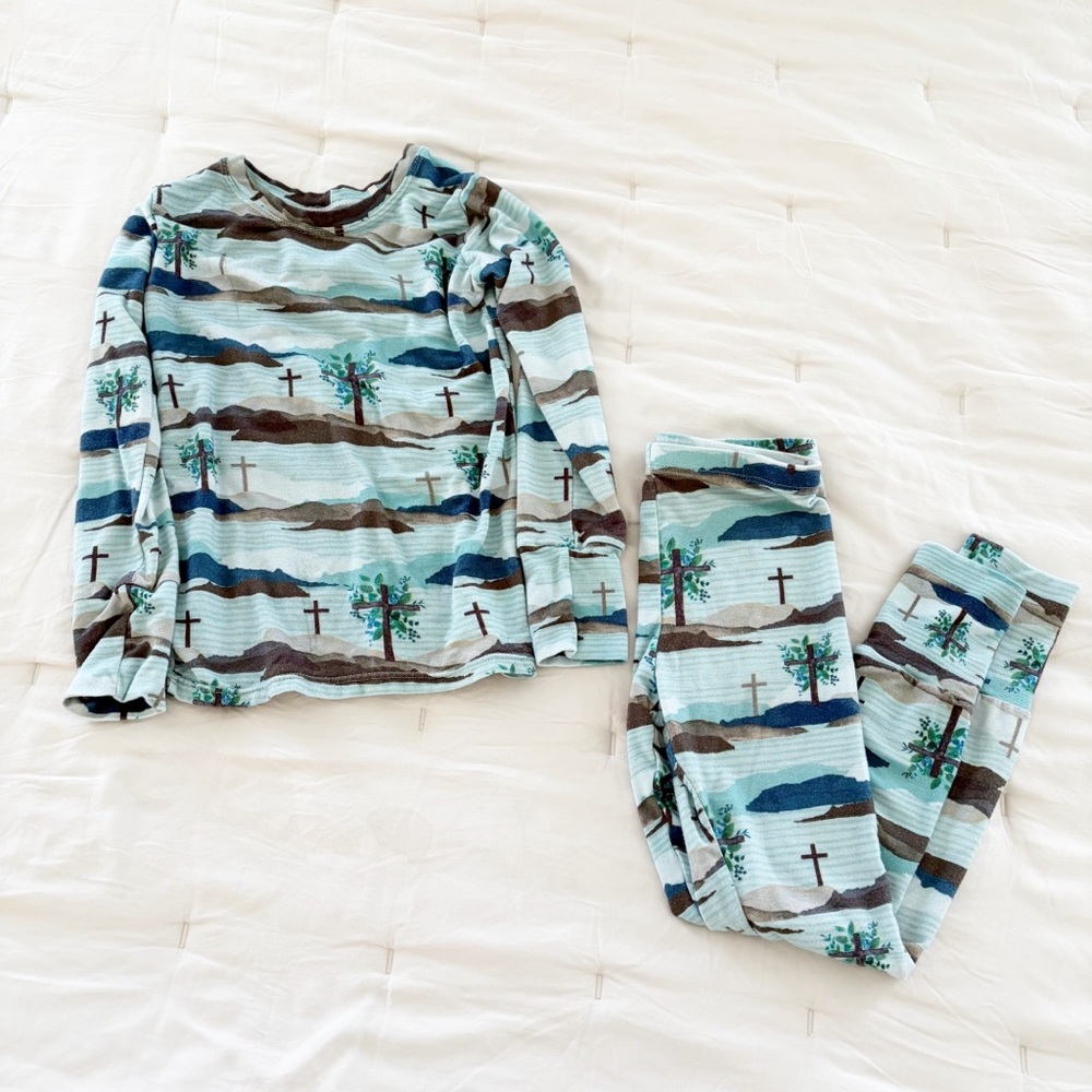 Tiny Revival Risen Long John PJ set 6T